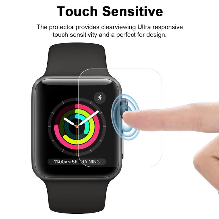 For Apple Watch Series 3&2&1 38mm 5pcs xDfind Soft Hydrogel Film Full Cover Front Protector - free shipping - PMc TechLife - Order now!