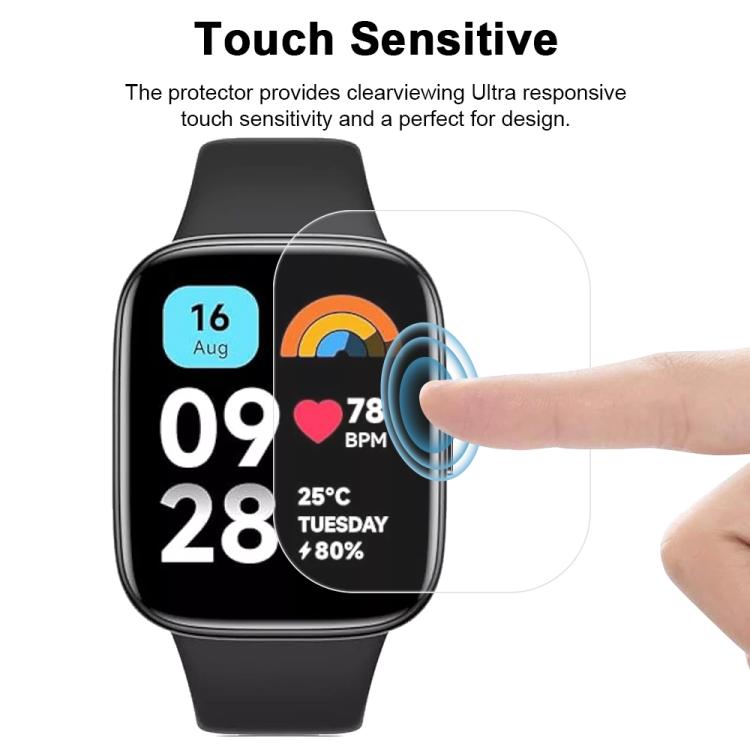 For Xiaomi Redmi Watch 3 Lite 5pcs xDfind Soft Hydrogel Film Full Cover Front Protector - free shipping - PMc TechLife - Order now!