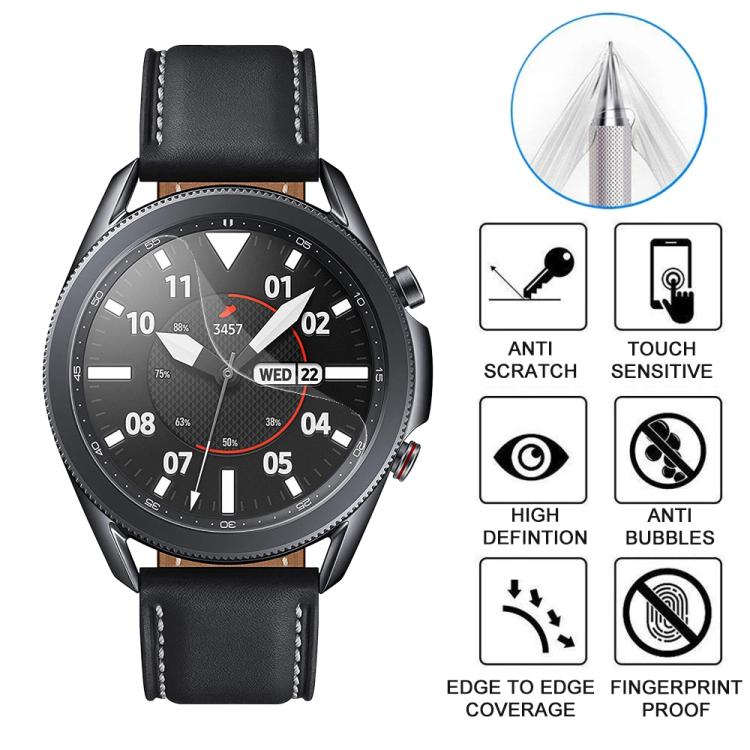 For Samsung Galaxy Watch3 45mm 5pcs xDfind Soft Hydrogel Film Full Cover Front Protector - free shipping - PMc TechLife - Order now!
