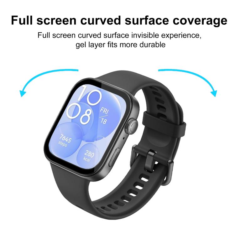 For Huawei Watch Fit 3 2pcs xDfind Curved 3D Composite Material Soft Film Screen Protector - free shipping - PMc TechLife - Order now!