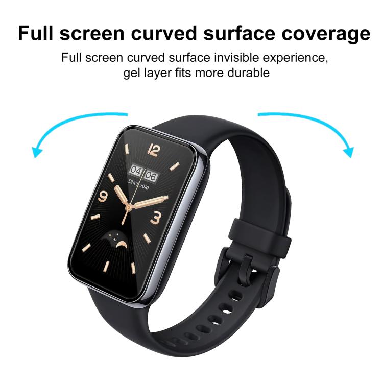 For Xiaomi Mi Band 7 Pro 2pcs xDfind Curved 3D Composite Material Soft Film Screen Protector - free shipping - PMc TechLife - Order now!