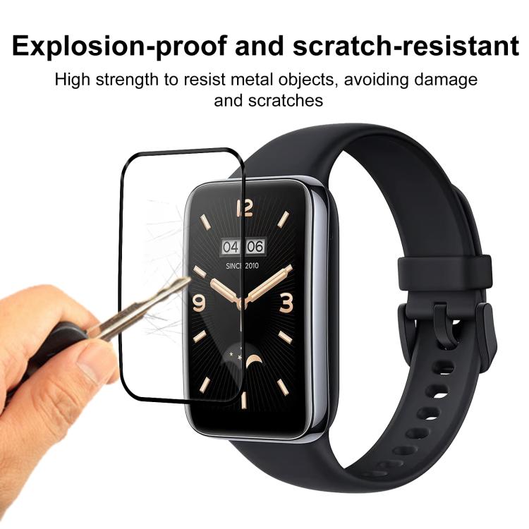 For Xiaomi Mi Band 7 Pro 2pcs xDfind Curved 3D Composite Material Soft Film Screen Protector - free shipping - PMc TechLife - Order now!