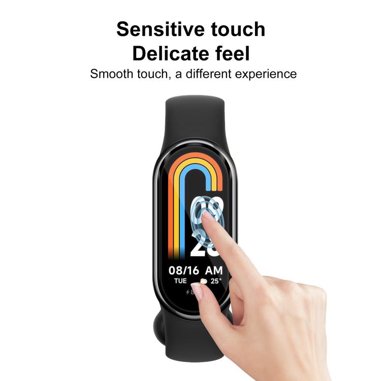 For Xiaomi Mi Band 8 NFC 2pcs xDfind Curved 3D Composite Material Soft Film Screen Protector - free shipping - PMc TechLife - Order now!