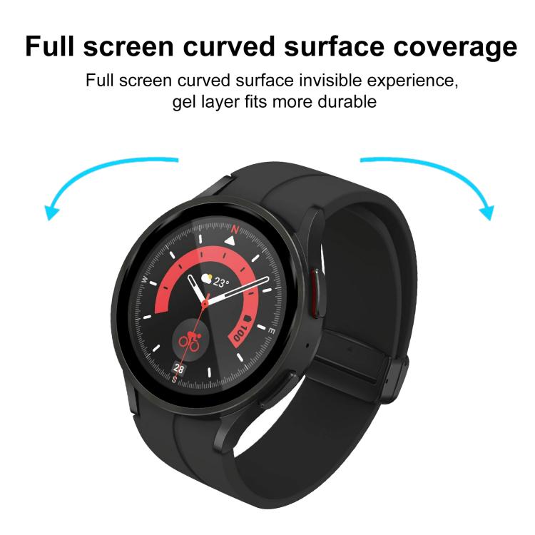 For Samsung Galaxy Watch5 Pro 45mm 2pcs xDfind Curved 3D Composite Material Soft Film Screen Protector - free shipping - PMc TechLife - Order now!