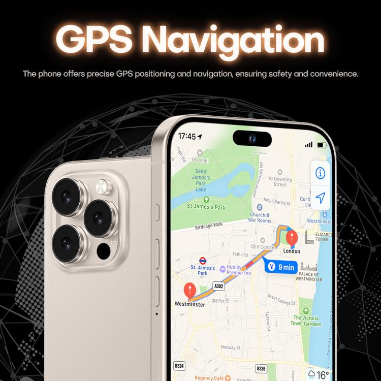 I16 Pro Max / PDQ6, 4GB+64GB, 6.58 inch Android 10 MTK6739 Quad Core, Network: 4G, Dual SIM, Plug:US Plug(White) - free shipping - PMc TechLife - Order now!