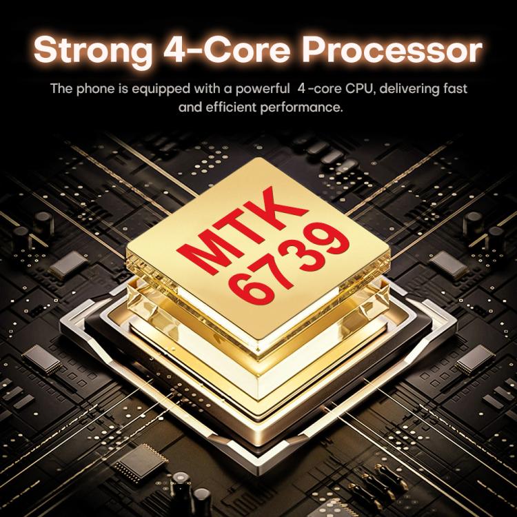 I16 Pro Max / PDQ6, 4GB+64GB, 6.58 inch Android 10 MTK6739 Quad Core, Network: 4G, Dual SIM, Plug:UK Plug(Gold) - free shipping - PMc TechLife - Order now!