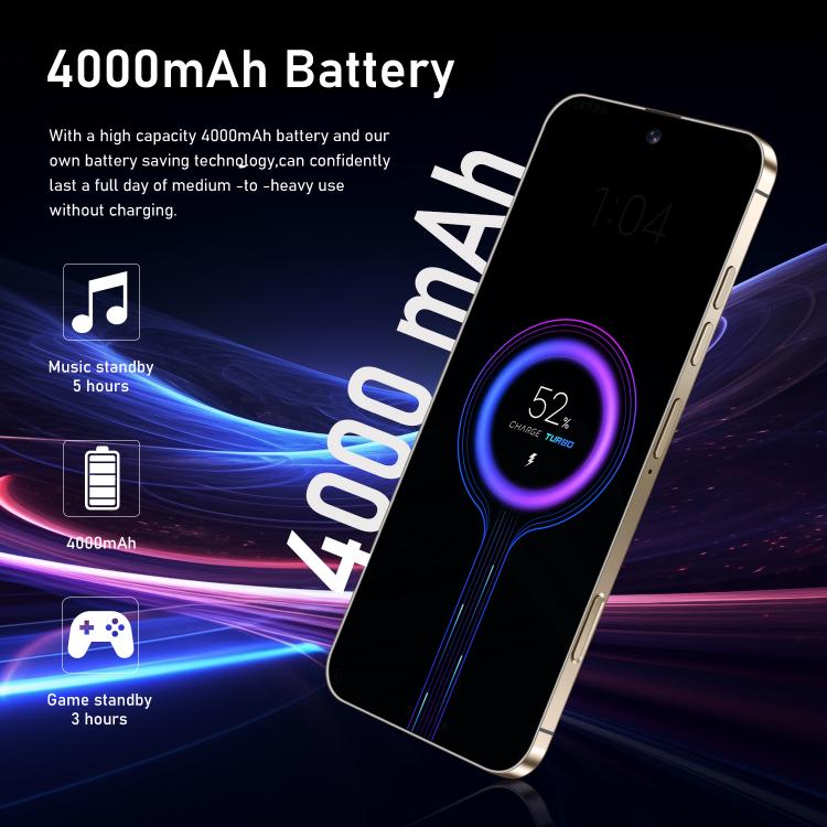 I16 Pro Max / RAi3, 3GB+64GB, 6.56 inch Android 10 MTK6739 Quad Core, Network: 4G, Dual SIM, Plug:UK Plug(White) - free shipping - PMc TechLife - Order now!