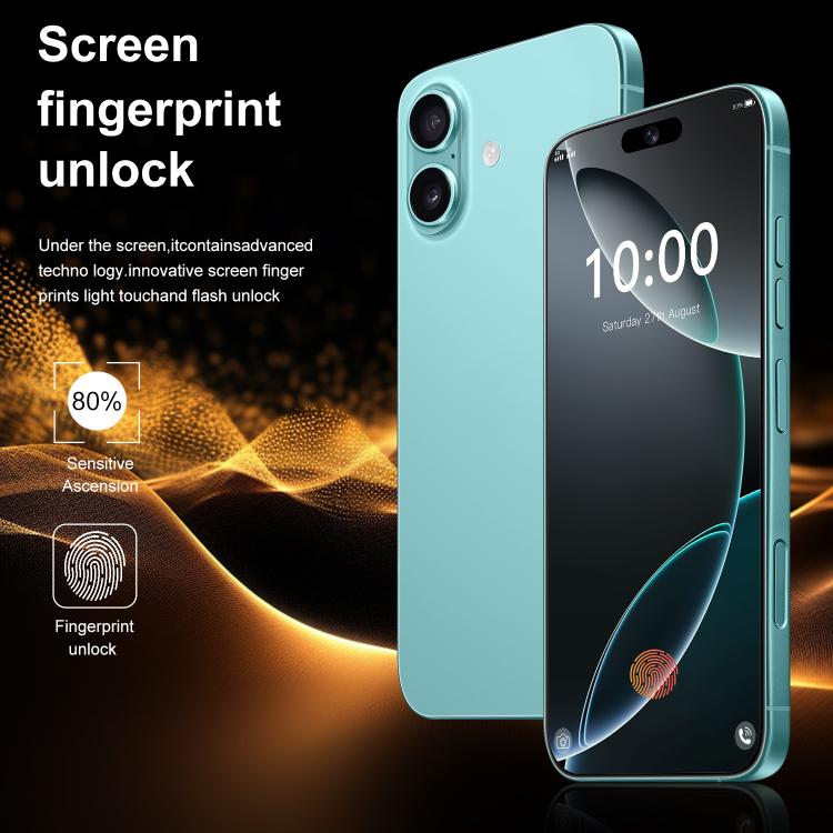 I16 Plus / RAi5, 3GB+64GB, 6.56 inch Android 10 MTK6739 Quad Core, Network: 4G, Dual SIM, Plug:EU Plug(Blue) - free shipping - PMc TechLife - Order now!