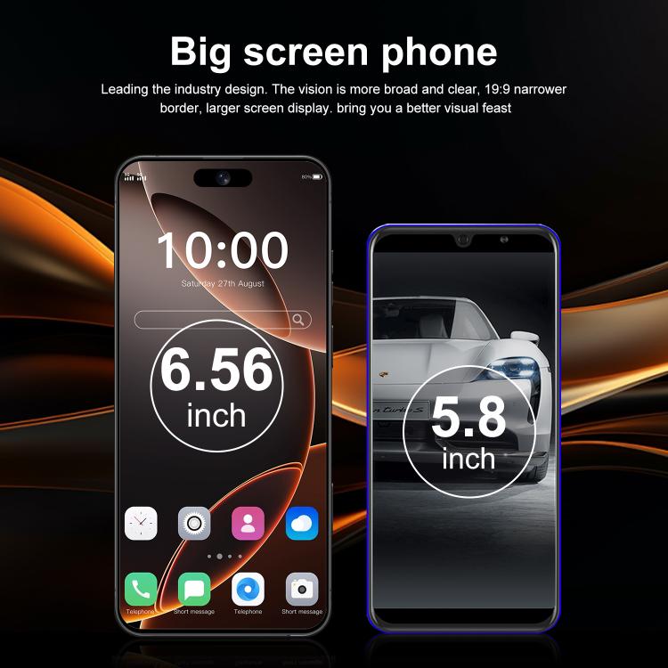 I16 Plus / RAi5, 3GB+64GB, 6.56 inch Android 10 MTK6739 Quad Core, Network: 4G, Dual SIM, Plug:EU Plug(White) - free shipping - PMc TechLife - Order now!