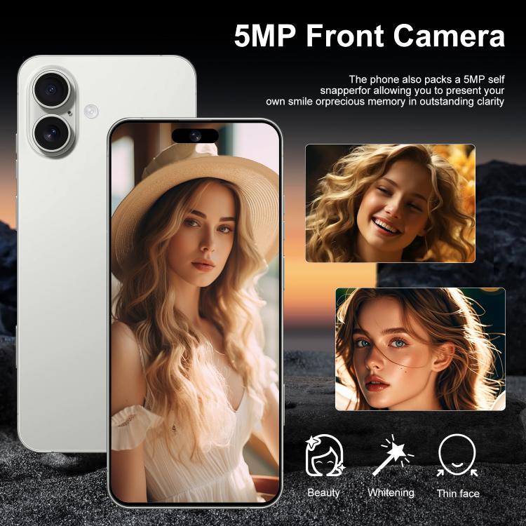 I16 Plus / RAi5, 3GB+64GB, 6.56 inch Android 10 MTK6739 Quad Core, Network: 4G, Dual SIM, Plug:EU Plug(Pink) - free shipping - PMc TechLife - Order now!