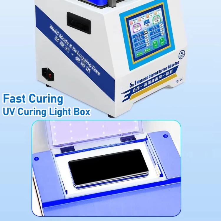 YYD YD-636 UV Curing Laminating Defoaming All-in-One, Plug:UK Plug - free shipping - PMC TechLife - Order now!