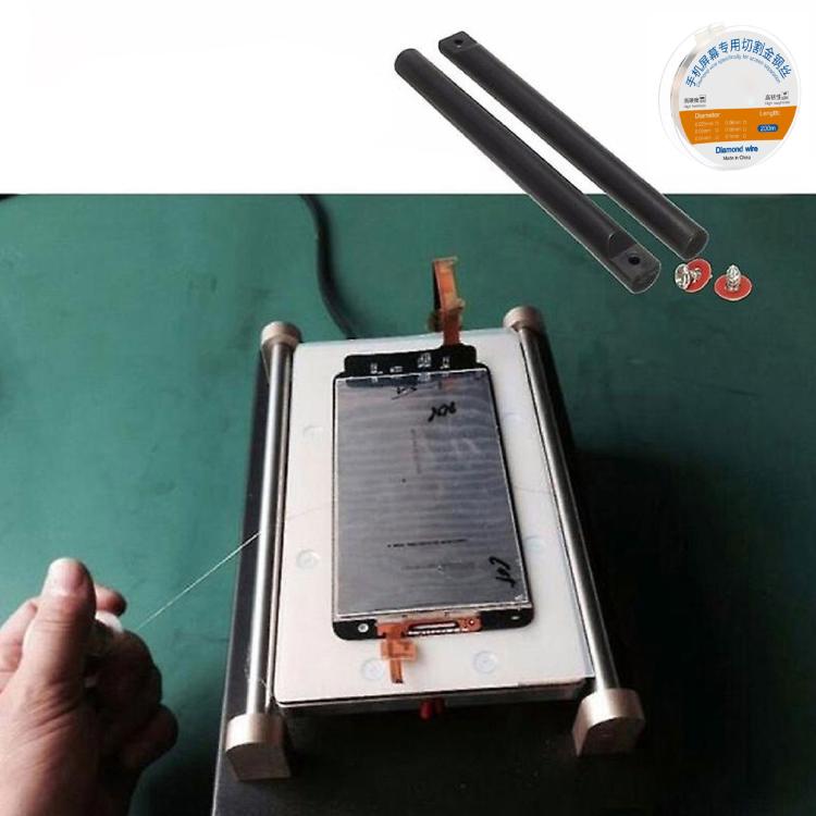 200m Screen Separation Specifically Diamond Cutting Wire, Diameter:0.1mm - free shipping - PMC TechLife - Order now!