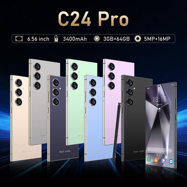 C24 Pro / S3-3, 3GB+64GB, 6.56 inch Android 10 MTK6739 Quad Core, Network: 4G, Dual SIM, Plug:EU Plug(Blue) - free shipping - PMc TechLife - Order now!