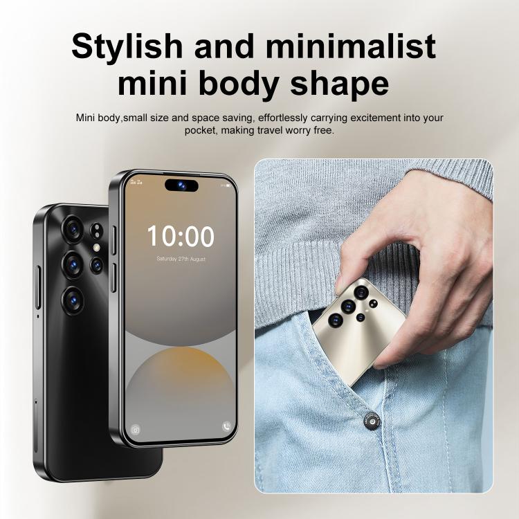 S25 Mini / ZKM10, 2GB+16GB, 4.0 inch Android 10 MTK6580M Quad Core, Network: 3G, Dual SIM(Blue) - free shipping - PMc TechLife - Order now!