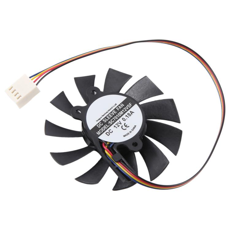 For SEEWO SC7010M12VSF DC12V 0.18A 4Pin Cooling Fan - free shipping - PMC TechLife - Order now!
