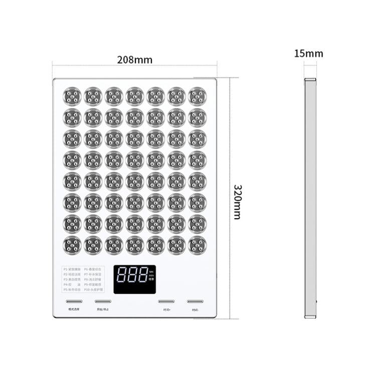 WG-YM-8005 280 LED Lamp Beads Beauty Device Photon Rejuvenation Instrument, US Plug(White) - free shipping - PMC TechLife - Order now!