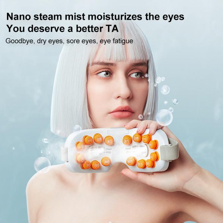 Q7 Eye Massager Smart Vibration Hot Compress Steam Atomization Eye Protector(White) - free shipping - PMC TechLife - Order now!