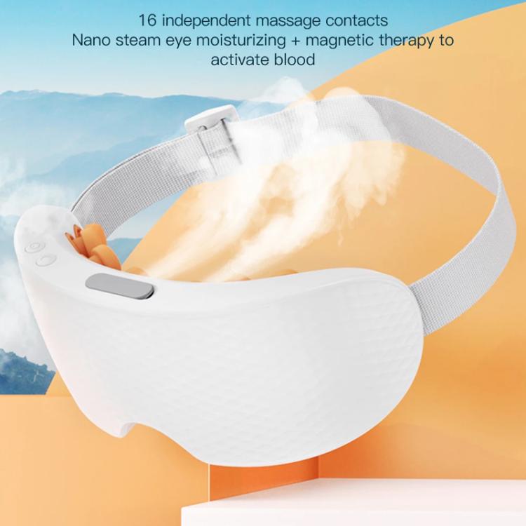 Q7 Eye Massager Smart Vibration Hot Compress Steam Atomization Eye Protector(White) - free shipping - PMC TechLife - Order now!
