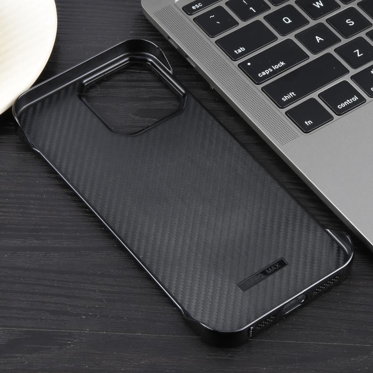For iPhone 13 Pro Max / 12 Pro Max Electroplating Frameless Frosted Anti-Glare PC MagSafe Phone Case(Black) - free shipping - PMC TechLife - Order now!
