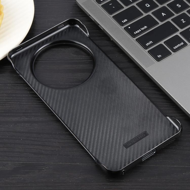 For Huawei Mate 70 Pro Electroplating Frameless Frosted Anti-Glare PC MagSafe Phone Case(Black) - free shipping - PMC TechLife - Order now!