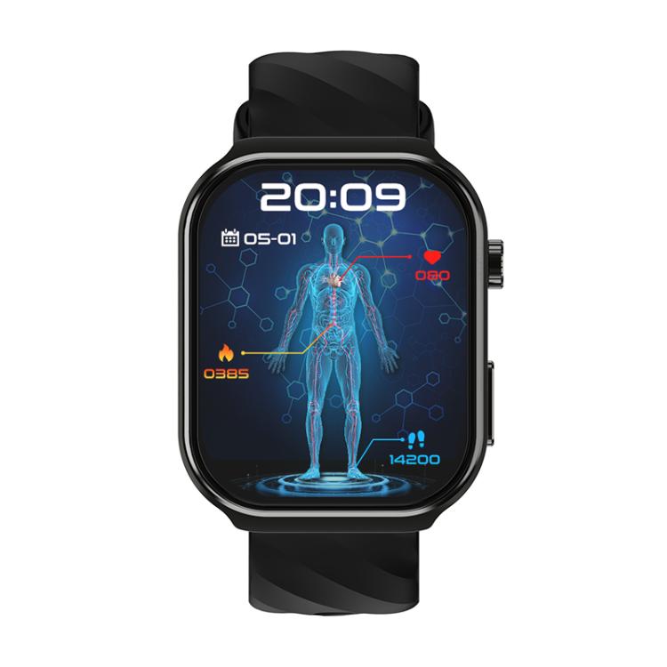 U13 2.2 inch IPS Curved Screen Smart Watch Supports BT Call(Black) - Smart Watches by PMC TechLife | Online Shopping South Africa | PMC TechLife | Buy Now Pay Later Mobicred