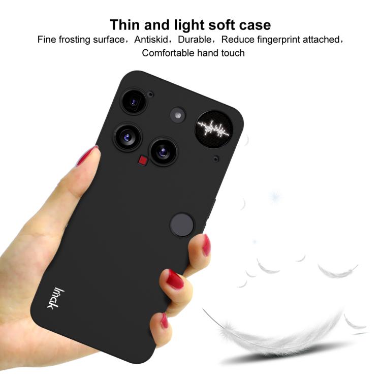 For Nothing phone 3 IMAK UC-3 Series Shockproof Frosted TPU Phone Case(Black) - free shipping - PMC TechLife - Order now!