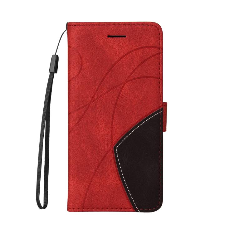 For Nothing Phone 3 Dual-color Splicing Flip Leather Phone Case(Red) - free shipping - PMC TechLife - Order now!