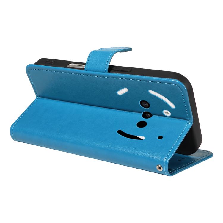 For Nothing Phone 3A Cat and Bee Embossed Flip Leather Phone Case(Blue) - free shipping - PMC TechLife - Order now!