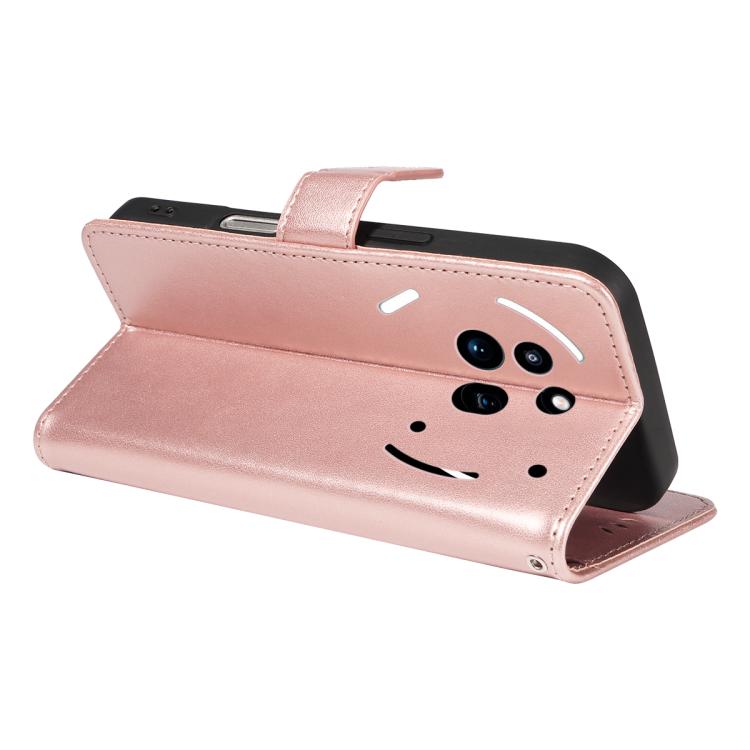 For Nothing Phone 3A Pro Cat and Bee Embossed Flip Leather Phone Case(Rose Gold) - free shipping - PMC TechLife - Order now!
