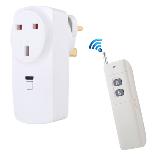 AK-DL220 220V Smart Wireless Remote Control Socket with Remote Control, Plug Type:UK Plug - Smart Socket by PMC Jewellery | Online Shopping South Africa | PMC Jewellery | Buy Now Pay Later Mobicred