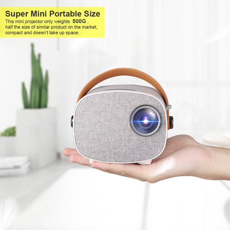 YG230 Basic Version LED 1080P Mini Portable Projector Children Projector, Plug Type:AU Plug - Mini Projector by PMC Jewellery | Online Shopping South Africa | PMC Jewellery | Buy Now Pay Later Mobicred