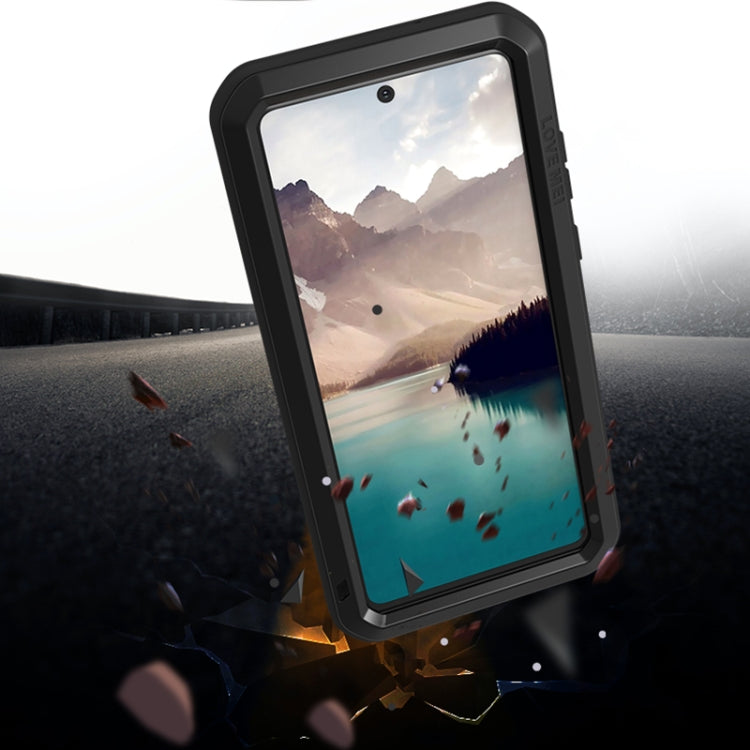 For Samsung Galaxy Note 20 LOVE MEI Metal Shockproof Waterproof Dustproof Protective Case without Glass(Army Green) - Galaxy Note20 Cases by LOVE MEI | Online Shopping South Africa | PMC TechLife | Buy Now Pay Later Mobicred