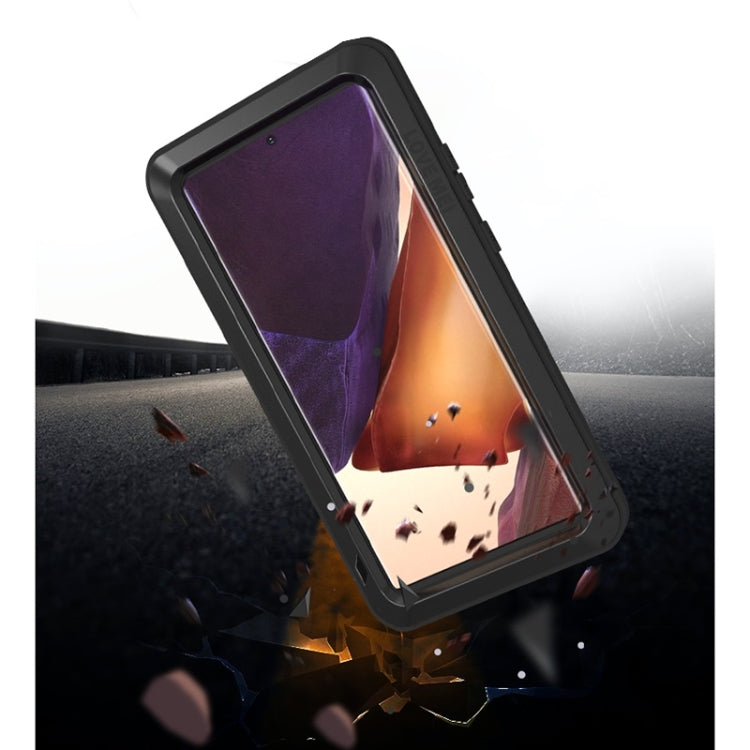 For Samsung Galaxy Note 20 Ultra LOVE MEI Metal Shockproof Waterproof Dustproof Protective Case without Glass(White) - Galaxy Note20 Ultra Cases by LOVE MEI | Online Shopping South Africa | PMC TechLife | Buy Now Pay Later Mobicred