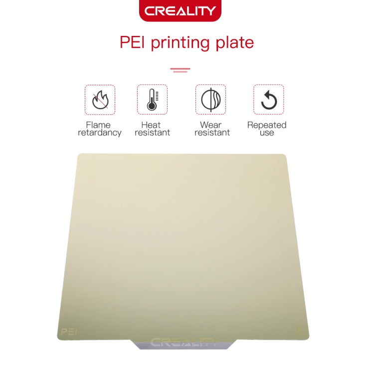 Creality PEI Priting Plate Double-sided PEI Spring Steel Sheet with Magnetic Base for Ender-3 3D Printer Part - Parts by Creality | Online Shopping South Africa | PMC Jewellery | Buy Now Pay Later Mobicred