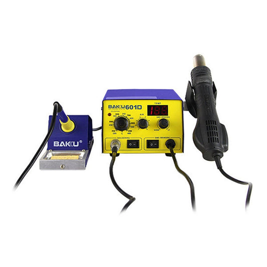 BAKU BK-601D AC 110V LED Display 2 in 1 Hot Air Gun Soldering Iron Soldering Station - Electric Soldering Iron by BAKU | Online Shopping South Africa | PMC Jewellery | Buy Now Pay Later Mobicred