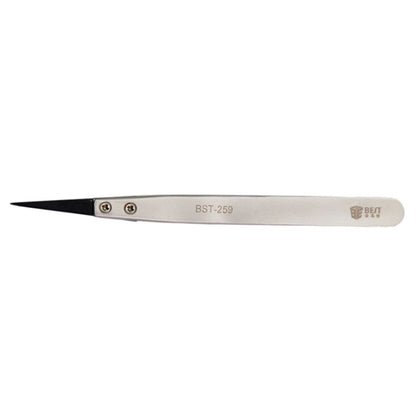 BEST BST-259 Stainless Steel Snti Static Tweezer - Tweezers by BEST | Online Shopping South Africa | PMC Jewellery | Buy Now Pay Later Mobicred