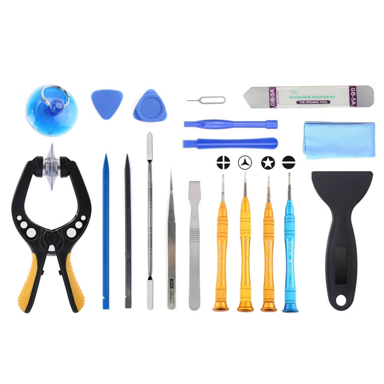 JF-8131 19 in 1 Metal + Plastic Disassemble Repair Tool Kit - Tool Kits by JIAFA | Online Shopping South Africa | PMC Jewellery | Buy Now Pay Later Mobicred