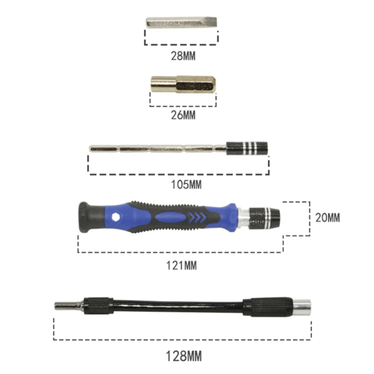 B54bit 54 in 1 Professional Multi-functional Screwdriver Set - Screwdriver Set by JIAFA | Online Shopping South Africa | PMC Jewellery | Buy Now Pay Later Mobicred