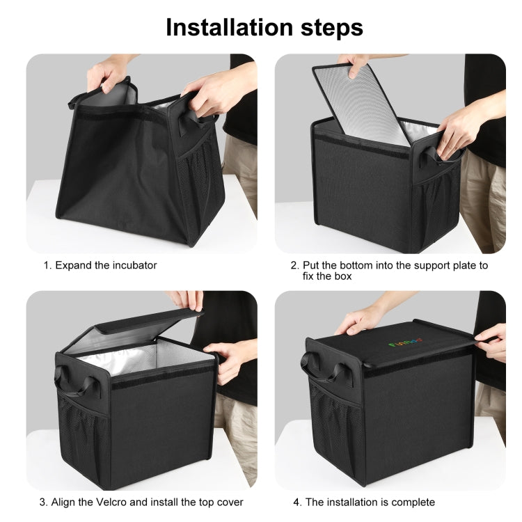 FunAdd Foldable Storage Fresh Box Vehicle Trunk Organizer Bag (Black) - Stowing Tidying by FunAdd | Online Shopping South Africa | PMC Jewellery | Buy Now Pay Later Mobicred