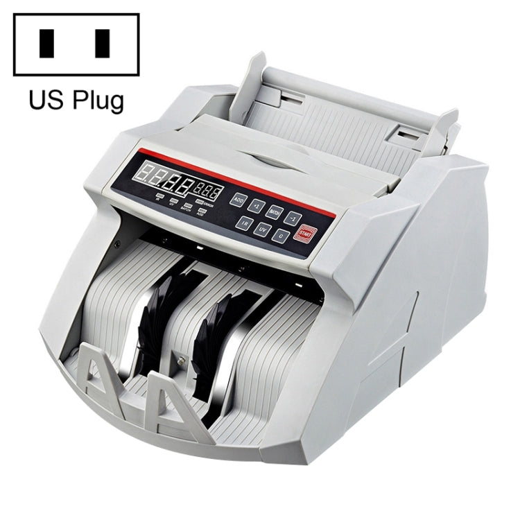 2108UV/IR 110V Portable Multi-Currency Money Counter, Specification: US Plug - Currency Counter by PMC TechLife | Online Shopping South Africa | PMC TechLife | Buy Now Pay Later Mobicred