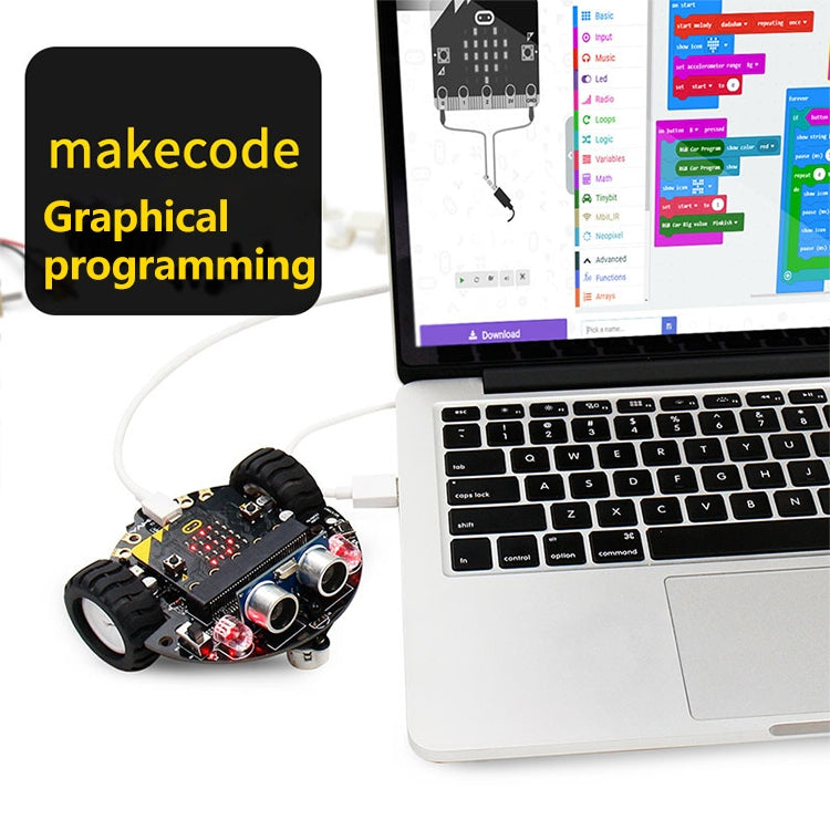 Yahboom Tinybit Smart Robot Car Compatible with Micro:bit V2/1.5 board, without Micro:bit V2/V1.5 Board - free shipping - PMC TechLife - Order now!