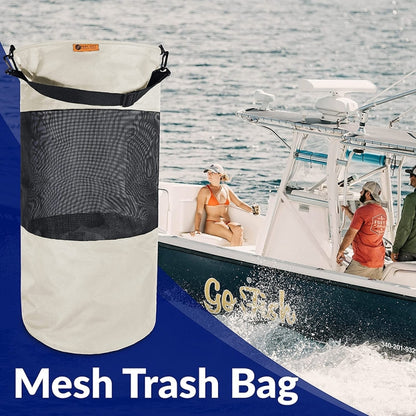 Oxford Cloth Garbage Storage Bag for Ship, Size: 65 x 25 x 25cm (Khaki) - Marine Accessories & Parts by PMC Jewellery | Online Shopping South Africa | PMC Jewellery | Buy Now Pay Later Mobicred