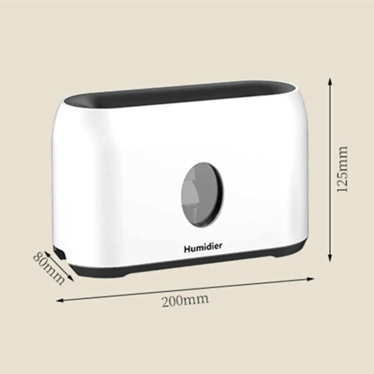 USB Simulation Flame Humidifier (Grey) - free shipping - PMC TechLife - Order now!