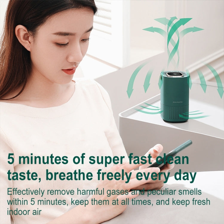 A8 Home Portable Air Purifier (White) - free shipping - PMC TechLife - Order now!