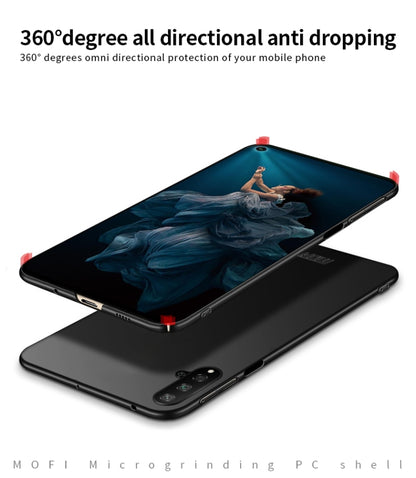 MOFI Frosted PC Ultra-thin Hard Case for Huawei Honor 20 (Black) - Honor Cases by MOFI | Online Shopping South Africa | PMC Jewellery