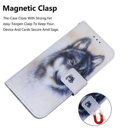 White Wolf Pattern Coloured Drawing Horizontal Flip Leather Case for Huawei Mate 20 Pro, with Holder & Card Slots & Wallet - Huawei Cases by PMC Jewellery | Online Shopping South Africa | PMC Jewellery