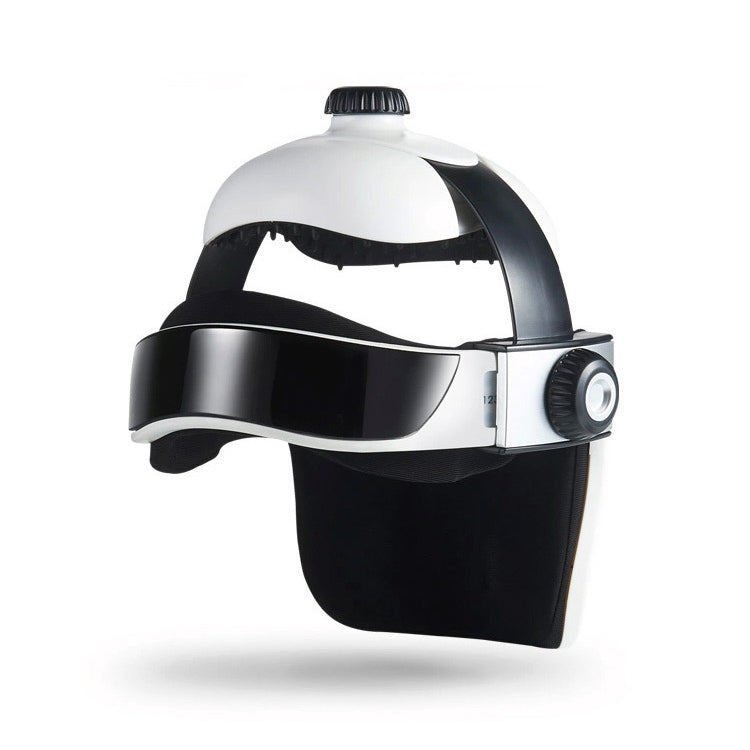 Electronic Air Pressure Head Massager, Relaxed Music Helmet Massager, US Plug - free shipping - PMC TechLife - Order now!