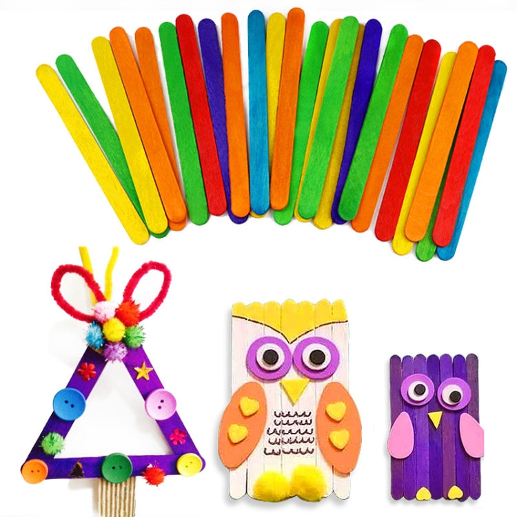 100 PCS 15cm Wooden Spatulas Wipe Wax Tools Ice-cream Bar Sticks - free shipping - PMC TechLife - Order now!