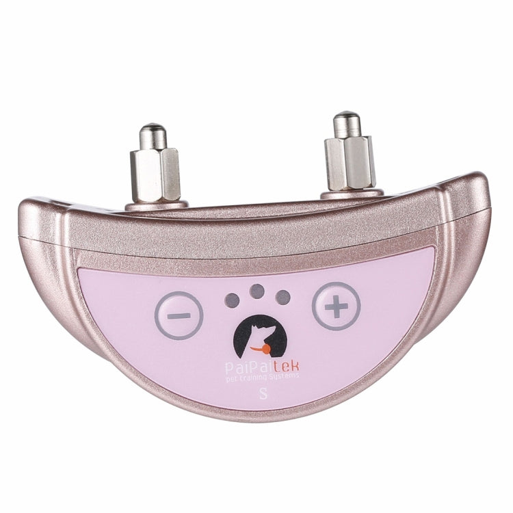 PD258 Automatic Anti Barking Collar Pet Training Control System for Dogs, S Size(Rose Gold) - Training Aids by PMC TechLife | Online Shopping South Africa | PMC TechLife | Buy Now Pay Later Mobicred