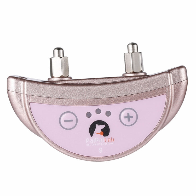 PD258 Automatic Anti Barking Collar Pet Training Control System for Dogs, S Size(Rose Gold) - Training Aids by PMC Jewellery | Online Shopping South Africa | PMC Jewellery | Buy Now Pay Later Mobicred